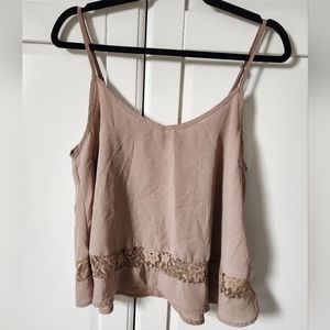 AMBIANCE APPAREL Lace tank top